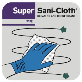 PDI-Super-Sani-Cloth-step-2