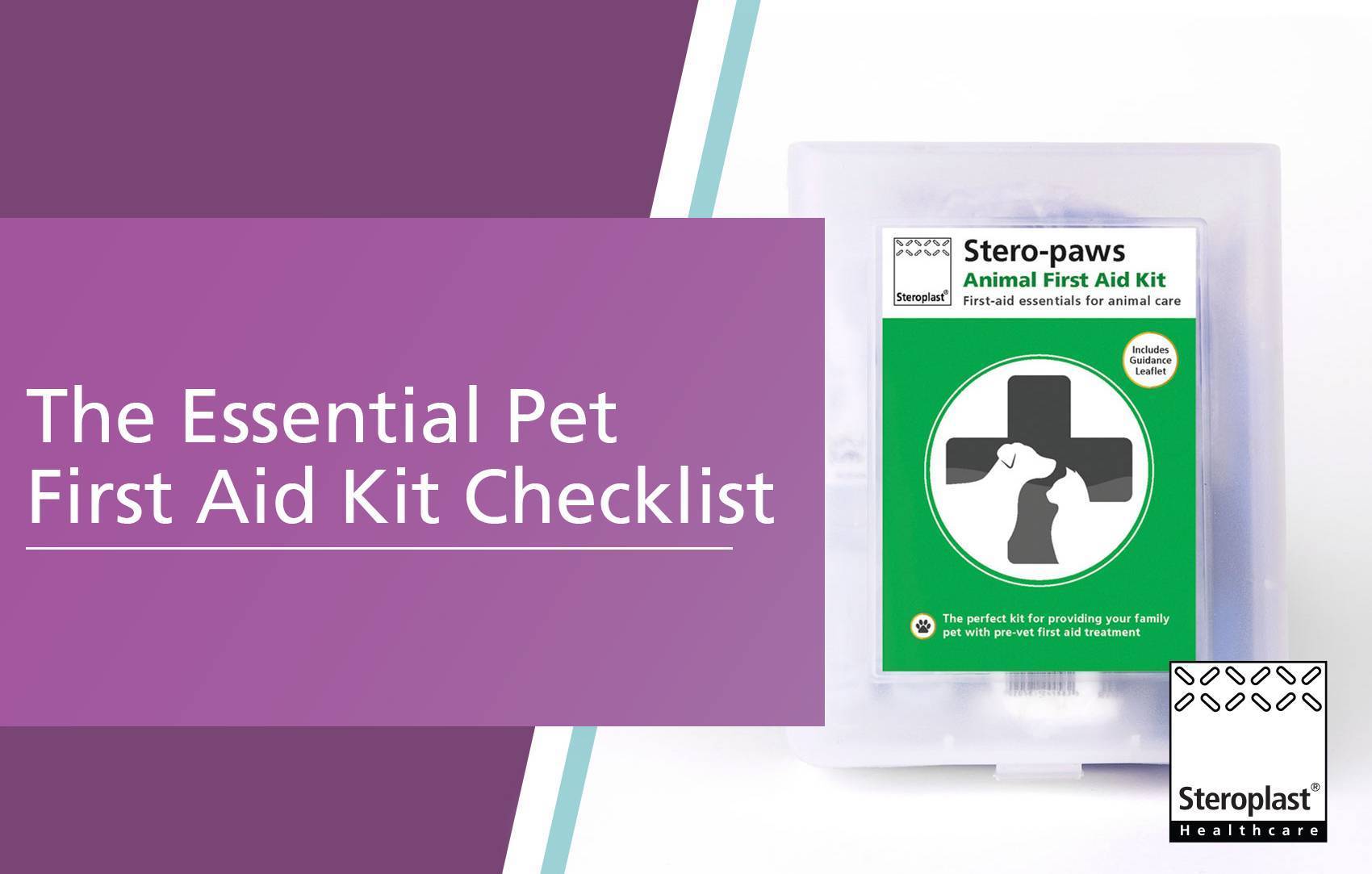 The Essential Pet First Aid Kit Checklist | Steroplast Healthcare