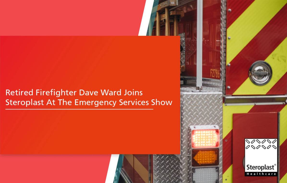 Retired Firefighter Dave Ward joins Steroplast at the Emergency Services Show