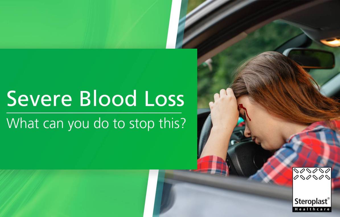 Severe blood loss - What can you do to stop this?