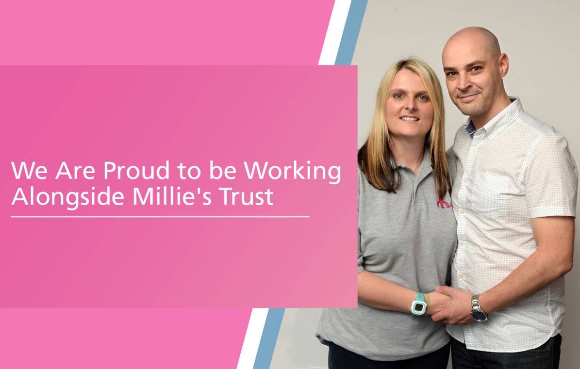 We are proud to be working alongside Millie's Trust
