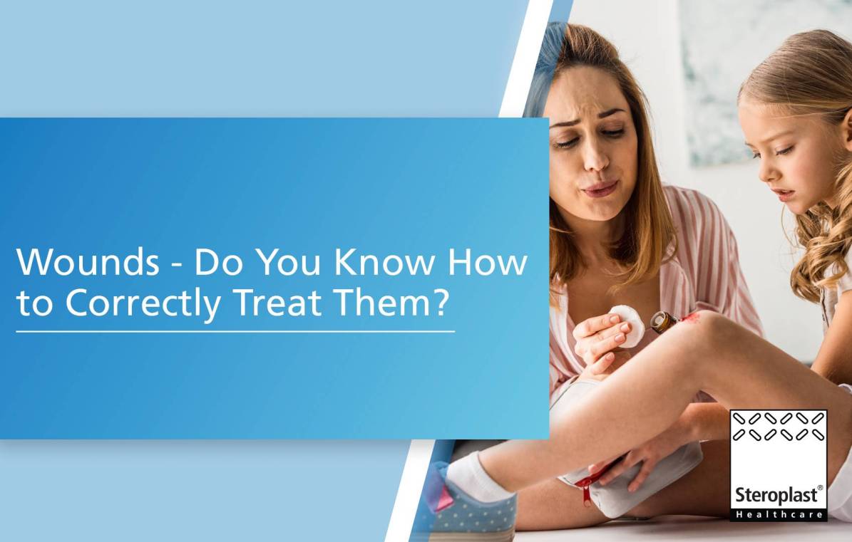 Wounds - Do you know how to correctly treat them?