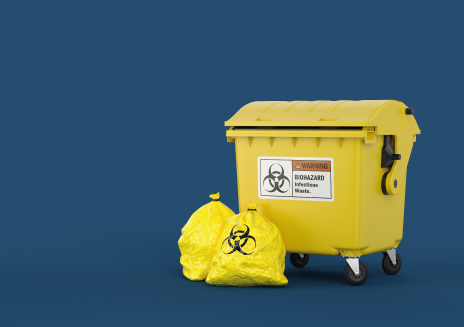 Biohazard Waste Bags & Bin