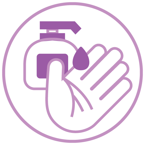 Hand hygiene in a veterinary clinic