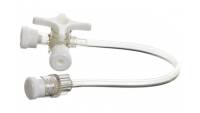 Sterile IV 3-Way Stopcock with 10cm Extension Tube – Single-Use – Disposable