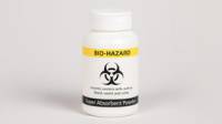 Steroplast Absorbent Powder – 100g Tub – For Biohazard and Liquid Spill Clean-Up – Fast-Acting Gel Formula