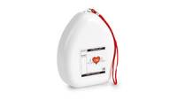 Steroplast Resuscitation CPR Pocket Face Mask – Single Use with One-Way Valve and Oxygen Inlet – in Clamshell Case