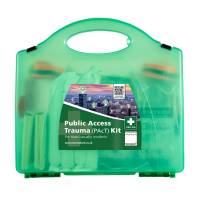 Steroplast Public Access Trauma (PAcT) First Aid Kit – With S.T.A.T Tourniquet – Includes Trauma Dressings, Resusciade & PPE