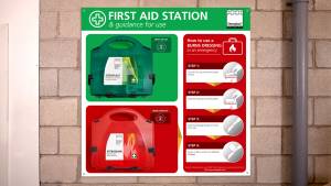 First Aid Kit and Burncare Kit Station
