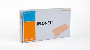 Jelonet Paraffin Gauze Burn Dressing | 10cm x 40cm | Pack of 10 | Open Weave Gauze | Low Adherent