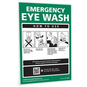 Eye Wash Guidance Sign Thumbnail