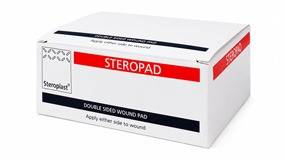 Steropad Non-Adhesive Double-Sided Wound Dressings – Pack of 25 – 10cm x 10cm