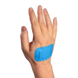 Leukoplast Blue 7.2cm x 5cm Detectable Sterile Coverplast Assorted Plasters