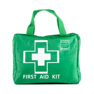 Steroplast Large First Aid Kit – 70 Piece – Home and Travel Medical Supplies – Fold-Up Nylon Bag – 24 x 15 x 10cm