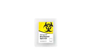 Steroguard Biohazard Spill Kit – Single Application Pack – Includes Absorbent Powder, Disinfectant Spray & PPE