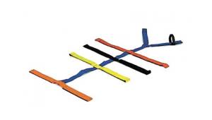 Spider Straps Patient Harness – Polypropylene – Multi-Coloured – Machine Washable – Compatible with Spinal Boards and Scoop Stretchers