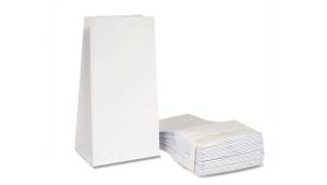 Disposable Vomit Bags – Reinforced Paper with Polyethylene Lining – Wide Opening – Pack of 100 – For Medical, School & Travel Use