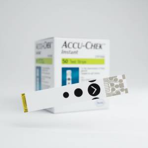 Accu-Chek® Instant Blood Glucose Test Strips | Pack of 50