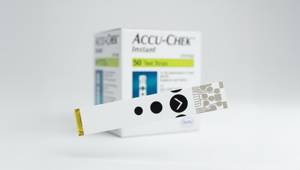 Accu-Chek® Instant Blood Glucose Test Strips | Pack of 50