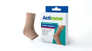 Actimove® Everyday Wrap Around Ankle Support – Medium (21–24cm) – Firm Compression & Pain-Relief Sleeve