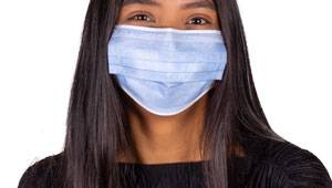 Blue Type IIR Certified Disposable Face Masks — Box of 50