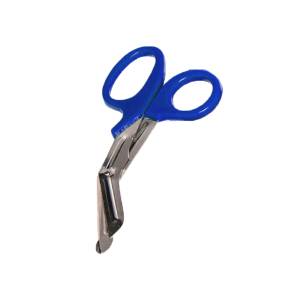Paramedic Tuff Cut Scissors – 7.5in Stainless Steel Trauma Shears with Blue Handles – Medical-Grade & Autoclavable