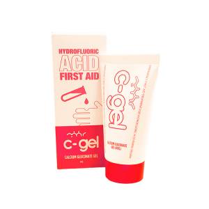 Calcium Gluconate Gel – 40g Tube – First Aid Treatment for Hydrofluoric Acid Skin Burns