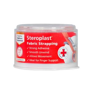 Steroplast Fabric Strapping Tape Cap & Spool