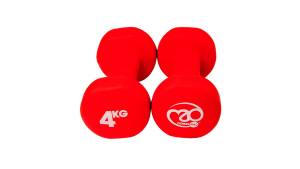 Red Neoprene Hand Weight Dumbbells