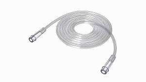 Oxygen Tubing – 2.1m – Single-Use – Kink-Resistant – Universal Push-Fit Connectors – Medical-Grade PVC