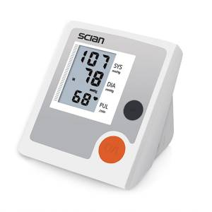 Scian Digital Blood Pressure Monitor – Fully Automatic – Includes Adult Standard Cuff – 90-Reading Memory