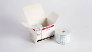 Sterofix Dressing Retention Tape – 2.5cm x 10m – Pack of 4 Rolls – Hypoallergenic Non-Woven Adhesive Tape
