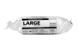 Steropax Plus Wound Dressings – Large / No.9 – 18cm x 18cm – Sterile HSE First Aid Bandage – Extra Absorbent