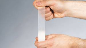 Sterotape Clear Adhesive Surgical Tape — 1.25cm x 9.1m | Waterproof, Transparent, Hypoallergenic