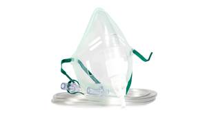 Intersurgical EcoLite Adult Venturi Oxygen Mask – 28% Fixed Valve with Tube – MRI Compatible – Disposable