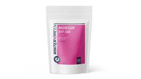 Wintergreen Magnesium Body Soak – 1kg (10 Sachets) – Magnesium Chloride & Epsom Salt Bath Soak for Muscle Recovery