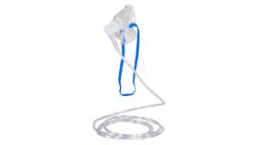 Medium Concentration Oxygen Mask – Child – 28% to 50% Oxygen – 2.1m Tubing – Latex-Free – Single-Use