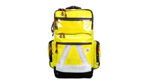 WaterStop PRO Emergency Backpack – PVC Coated – 20cm x 40cm x 48cm – Yellow – Wipe Clean, Water-Resistant