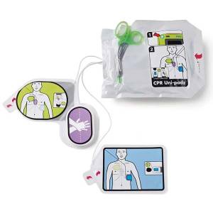 ZOLL CPR Uni-Padz Universal Defibrillator Electrodes – For AED 3 – Adult & Child Compatible – One-Piece with Real CPR Help