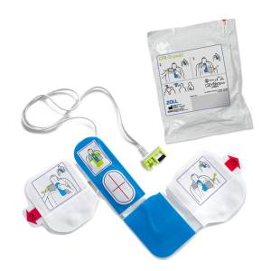 ZOLL AED Plus CPR-D Padz Adult Defibrillator Electrode Pads – One-Piece Design with Real CPR Help Feedback – 1 Pair