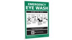 Eye Wash Guidance Sign Thumbnail