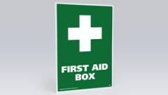 First Aid Box Sign 