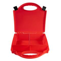 Steroplast Premier Empty First Aid Box – Red