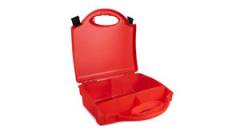 Steroplast Premier Empty First Aid Box – Red