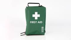 Steroplast Activ Series Empty First Aid Bag – Green – 26cm x 15cm x 13cm – Refillable with Multiple Compartments