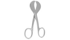 Umbilical Cord Scissors – 10cm (4in) – Surgical Stainless Steel – Curved Blades – Single