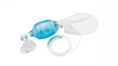 Adult 1500ml Bag-Valve Mask (BVM) | Size 5 Single-Use Resuscitator