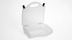 Steroplast Premier Empty First Aid Box – Clear Polypropylene Case – 27cm x 27cm x 9cm