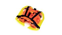 Ferno Combi Adult Head Immobiliser – Orange – Polyurethane – X-Ray & MRI Compatible – For Scoop 65 EXL Stretcher