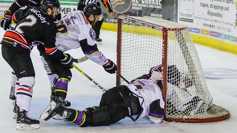 Manchester Storm goal 